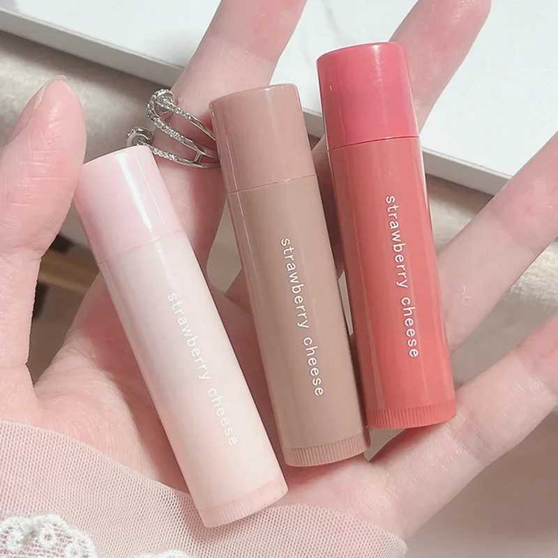 Long lasting moisturizing color lipstick nourishes lips reduces lip line resists dry cracks and lipstick natural female lip care lip glossW241223