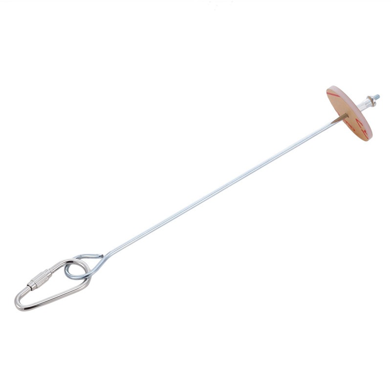 1Pc Pet Parrots Birds Food Holder Support Stainless Steel Fruit Spear Stick Meat Fruit Vegetable Skewer Fruit Fork Hook