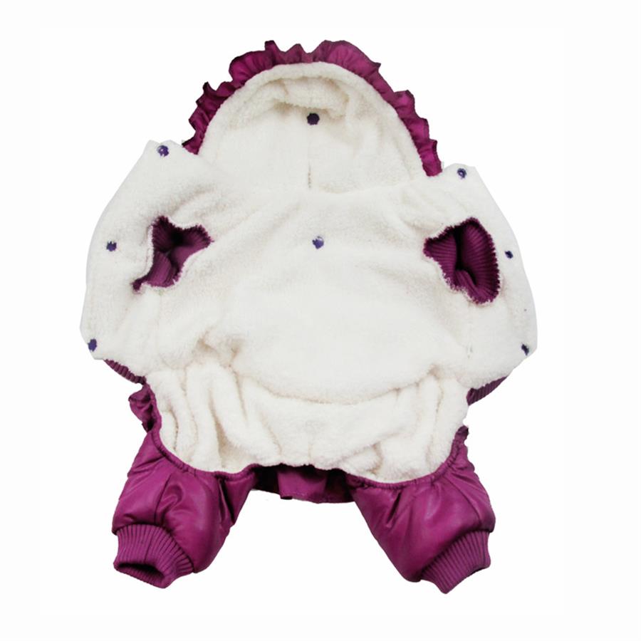 New Coming Hooded Thickness Pet Dogs Winter Coat With Snowman Printing Small Puppy New clothing For Dog