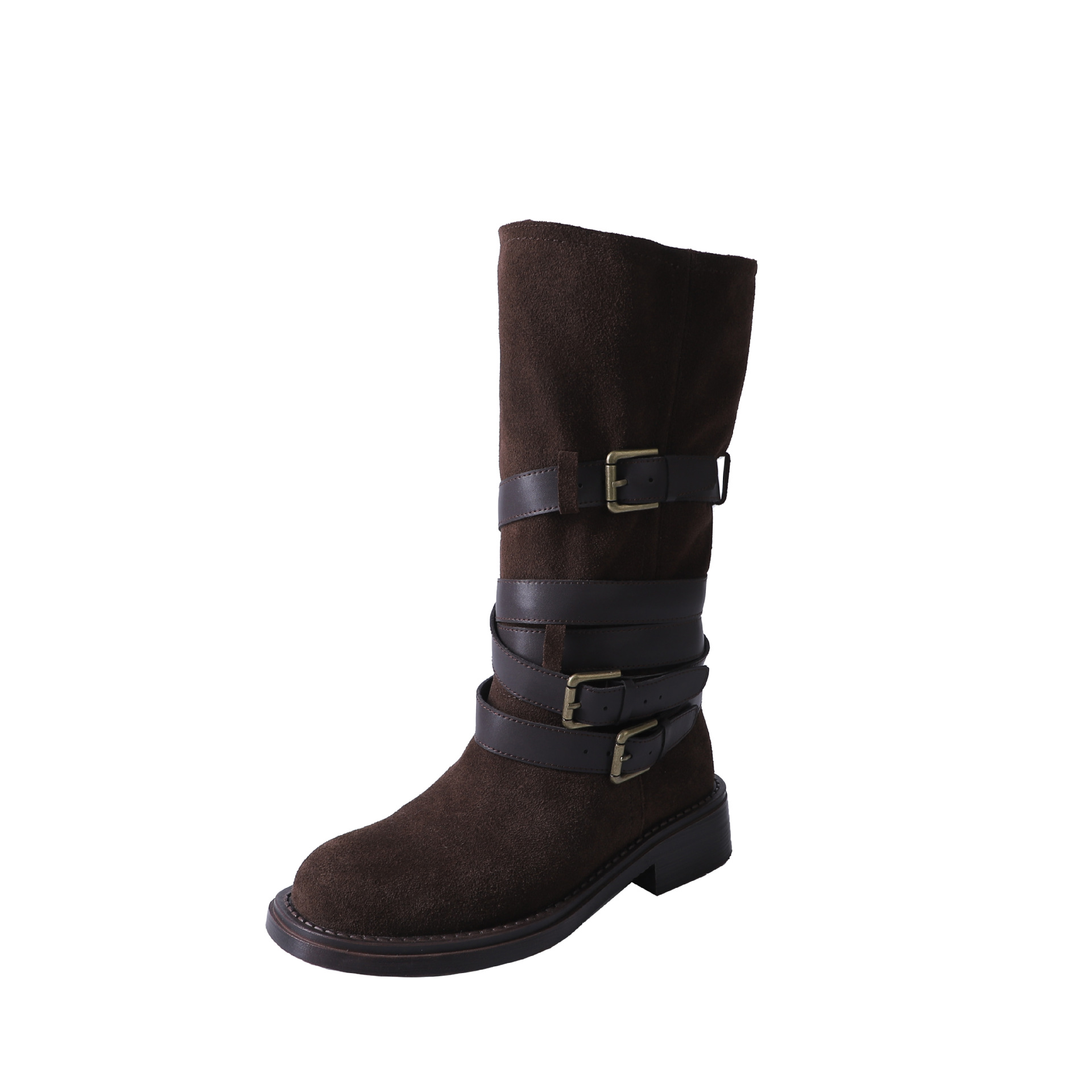 Ladies' belt buckle Western cowboy boots