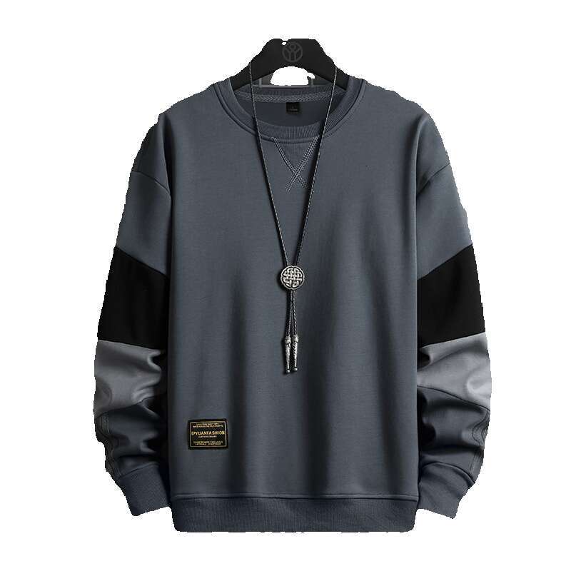 Sweatshirt 2024 Autumn New Item Light Luxury Korean Version Casual Cotton Base Shirt Versatile Men's Long Sleeved T-shirt Hoodies for Men Designe