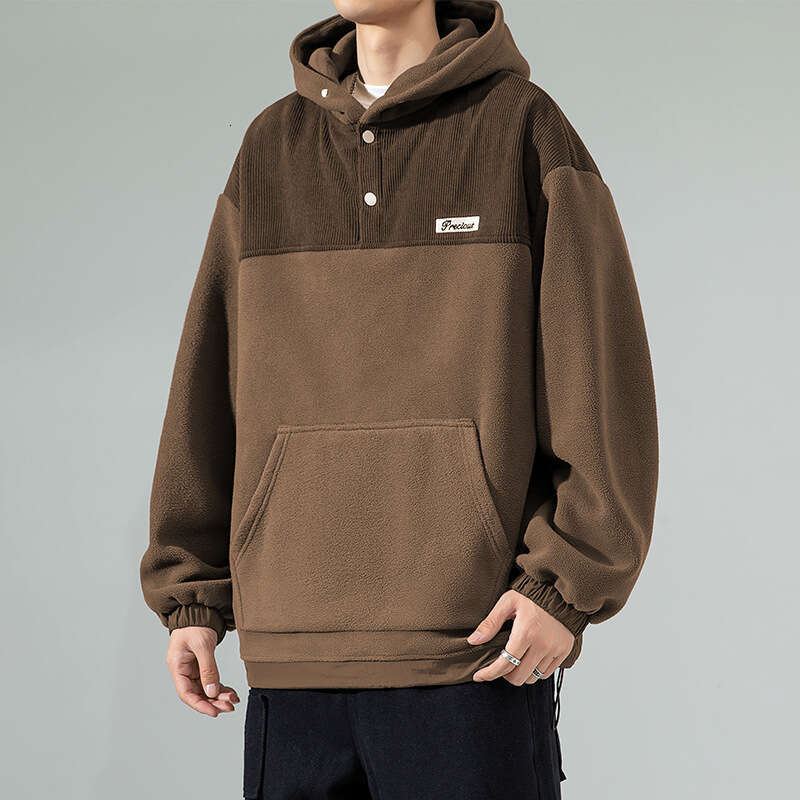 Hooded Sweatshirt 2024 New Men's Autumn Fashion Brand Ins Casual Long Sleeved T-shirt Loose and Versatile Clothes for Men Designer Jacket Polo Ho