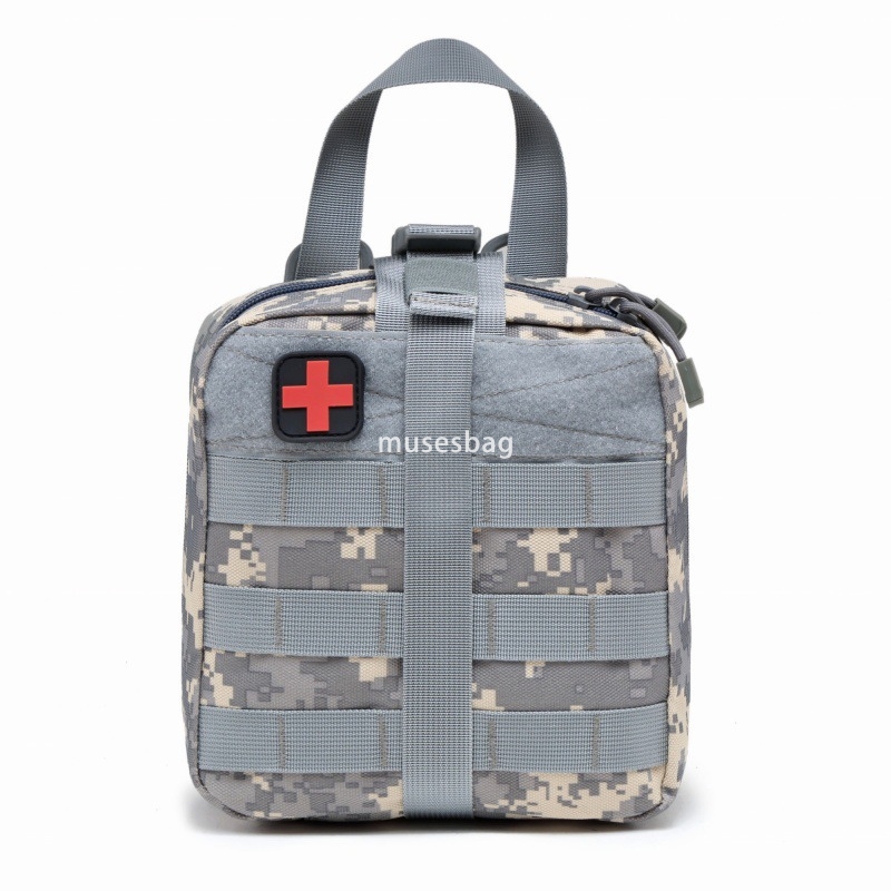 Outdoor explosive tactical medical storage bag Field EMT first aid kit Molle accessories bag Sundry bag