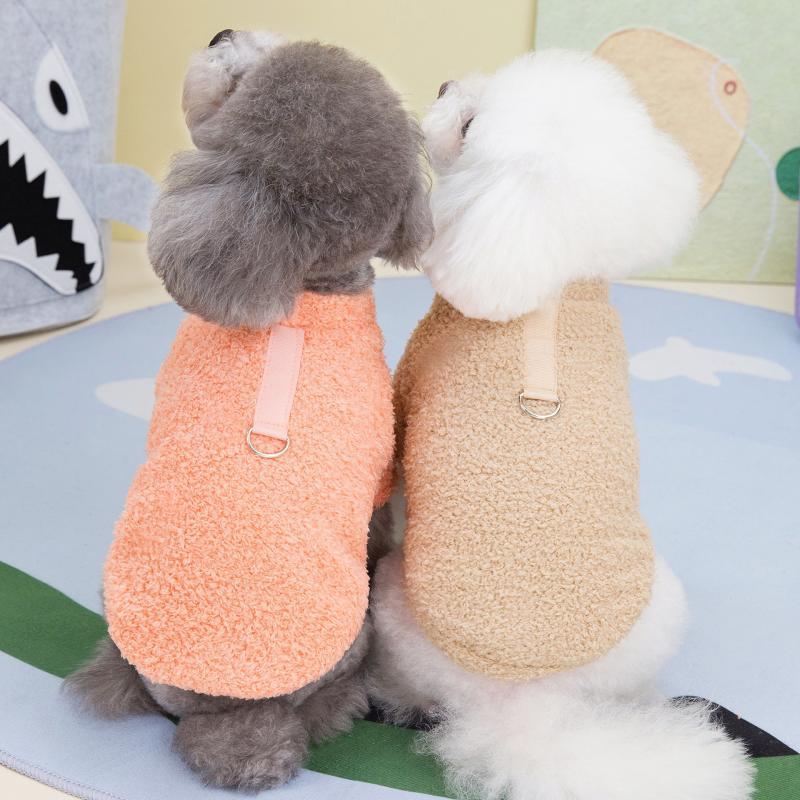 Winter Dog Sweater! Plush Heated Coat for Small/Medium Dogs - Warm Puppy Clothes Chihuahua Teddy Pug, Soft Fleece Jacket Cold Weather