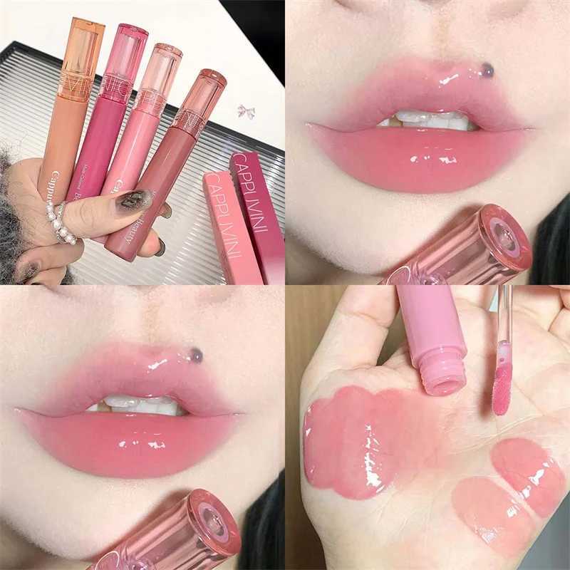 6 Colors Moisturizing Water Lip Gloss Crystal Jelly Mirror Lips Honey Lip Lines Desalination Tender Repair Lip Gloss Lip CareW250219