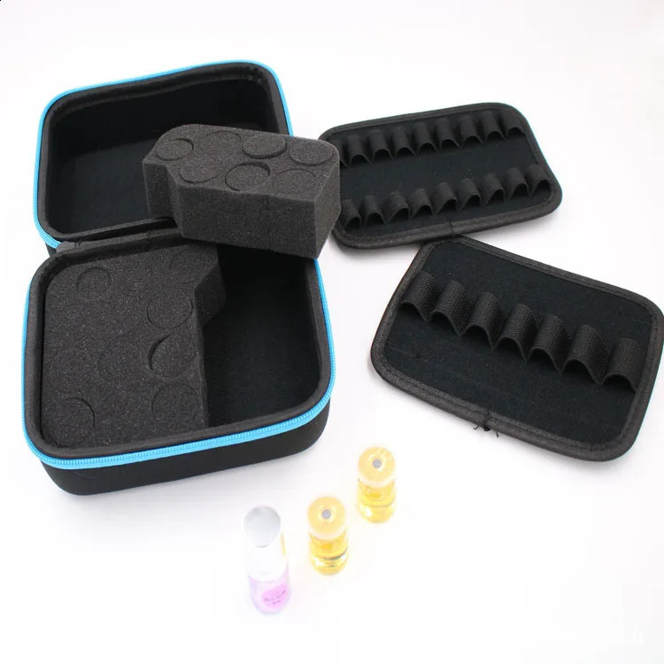Essential Oil Case Storage Bag Holder 19 Bottles 5ML 10ML 15ML Essential Oil Bottle Organizer Women Perfume Oil Collect Case 240726