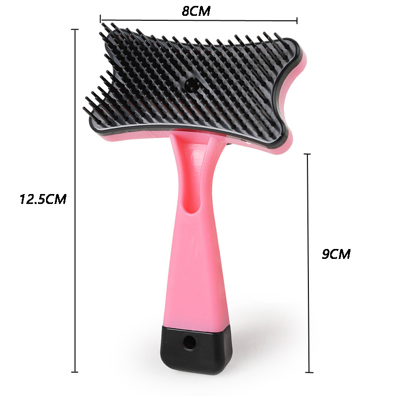 Cat Brush Pet Comb Hair Brush Removes Dog Hair Comb For Cat Puppy Grooming Hair Cleaning Beauty Slicker Brush Pet Supplies