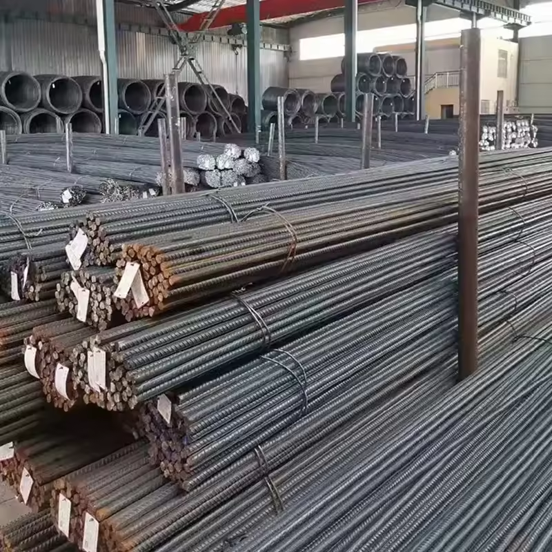 Straight thread steel HRB400 diameter 25MM Hot Sale Construction Raw Materials Carbon Steel Deformed Bar Long Carbon Steel Rebar