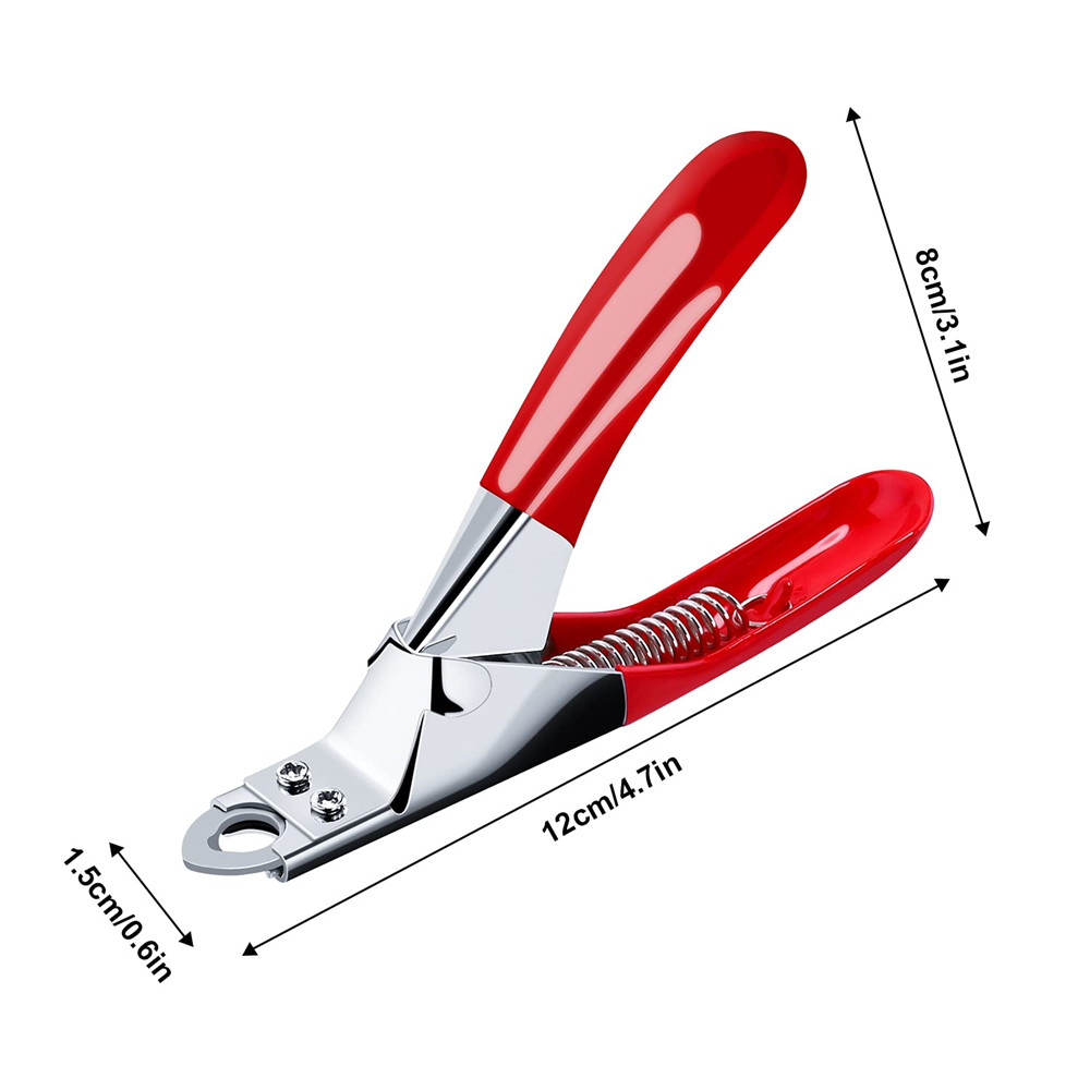 Dog Cat Stainless Steel Pet Toes Cutter Scissor Grooming Tool for Small Medium Dogs Cats Guillotine Nail Clipper
