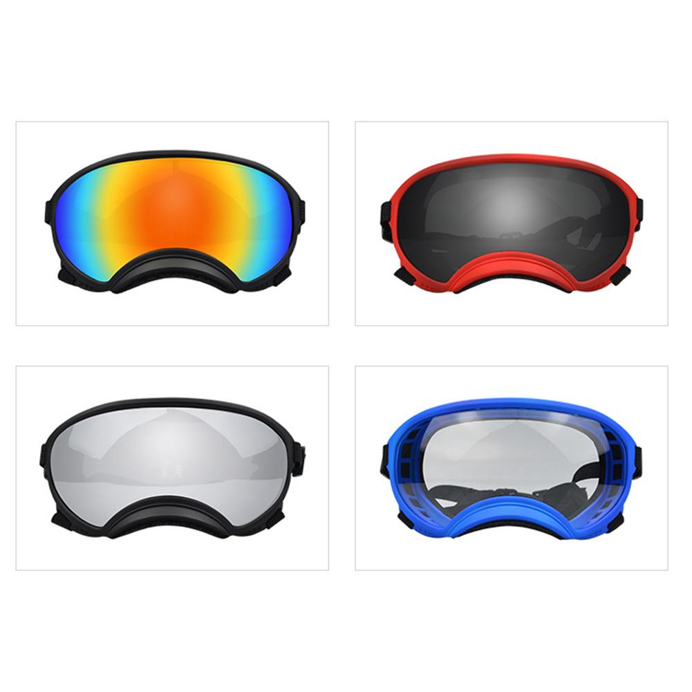 Dog Sunglasses For Medium Large Dogs Uv Protection Windproof Goggles With Adjustable Strap Eyes Protection