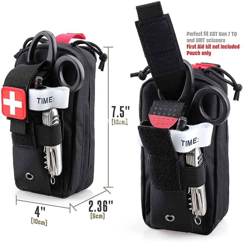 Tactical Medical kit Outdoor Camouflage accessory Bag Portable First Aid kit Multi-functional accessory Fanny Pack Military fan hanging bag