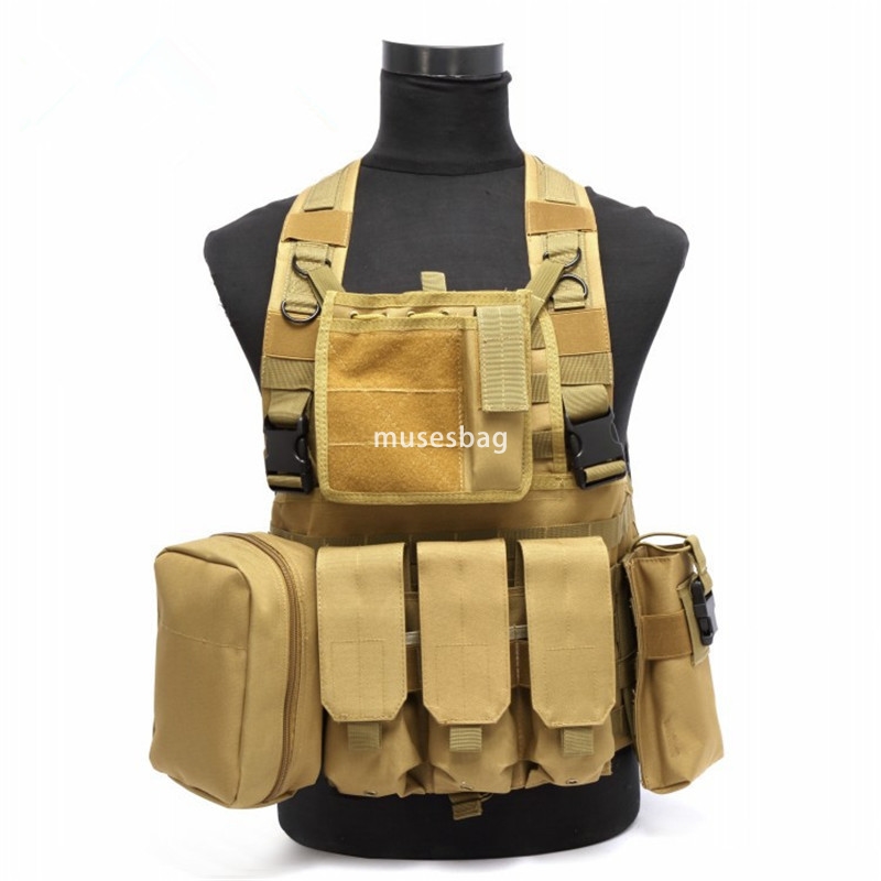 Search belly-pocket tactical vest army fans outdoor field CS vest combat vest manufacturers direct sales