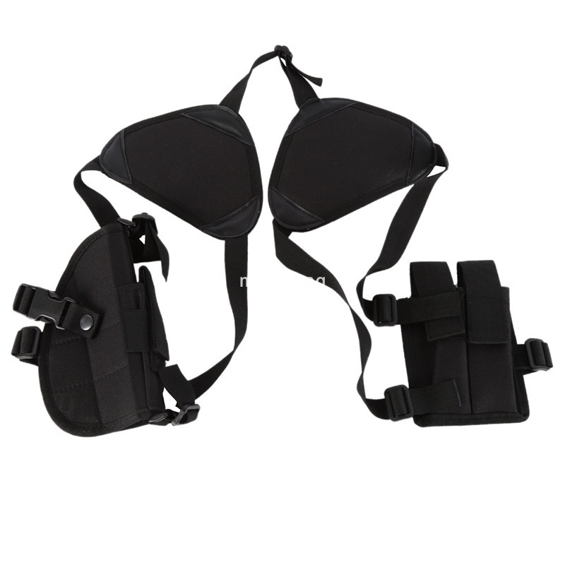 Outdoor tactics Underarm double shoulder multipurpose harness holster Concealed agent pendant holster Factory direct