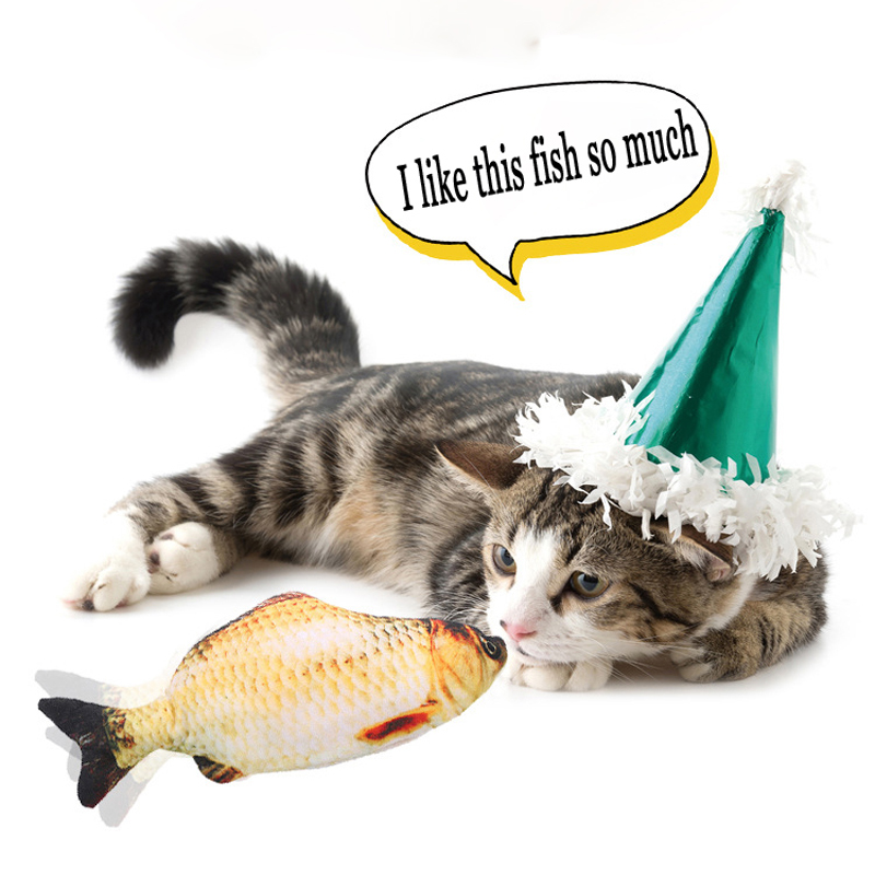 Pet Soft Electronic Fish Shape Cat Toy Electric USB Charging Simulation Fish Toys Funny Cat Chewing Playing Supplies Dropshiping