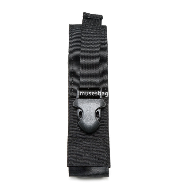 Outdoor tactical Flashlight bag Multi-function stick case MP5 Storage bag MOLLE Fan kit attached