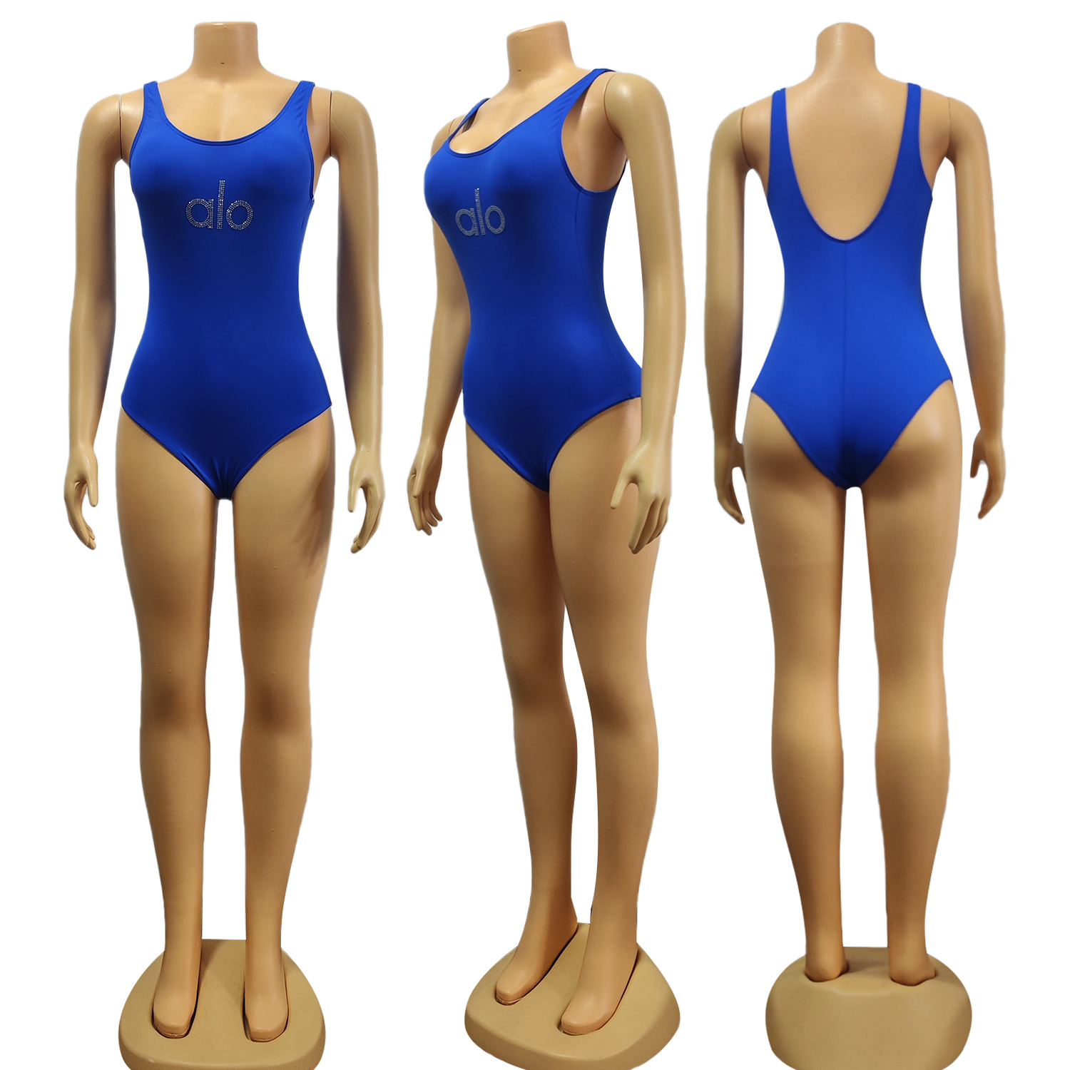 Woman Swimwear Bikini Designer Bikinis Swimming clothing Sexy One Piece Swimsuits Womens Beach Underwear Padded Black Bathing Suits