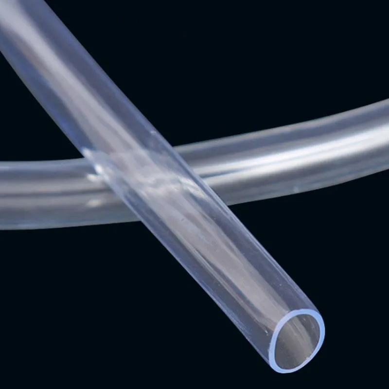 4*6mm Aquarium Tube Reinforced Transparent Aquarium Oxygen Pump Hose Air Bubble Stone Fish Tanks Pond Pump Tube accessories