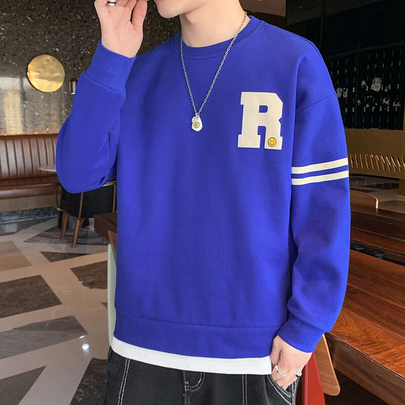 Men's Sweater 2024 New Spring and Autumn Season T-shirt Loose Round Neck Long Sleeved Bottom Top Shirt Sweet Designer Jacket Designer Clothes Wom