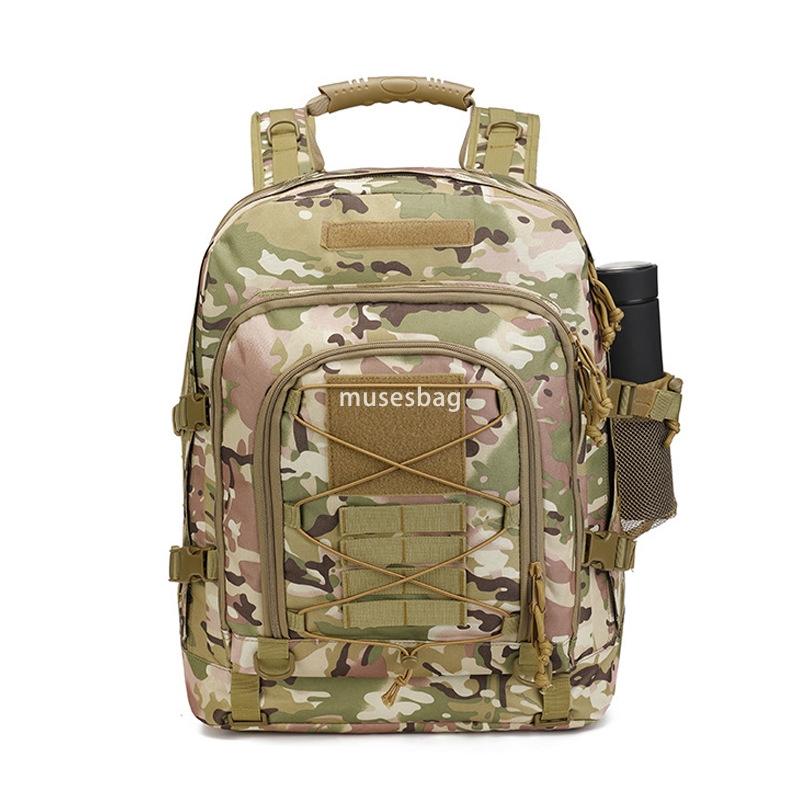 Cross-border hot spot tactical mountaineering backpack 65L large capacity can be expanded waterproof wear-resistant outdoor sports backpack