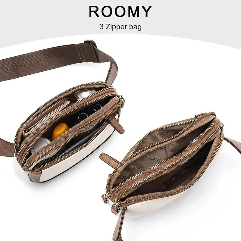 Waist for Women, PU hot Leather Crossbody Sling Bag with Adjustable Strap, Vegan Messenger Handbag