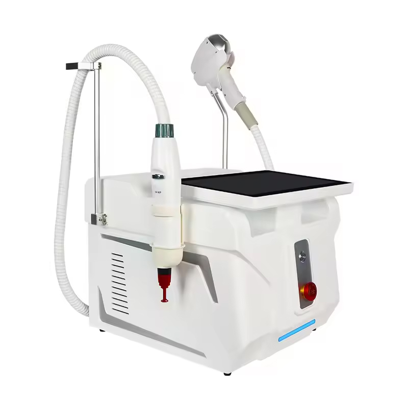 New 808 Diode + Pico Hair Removal Freezing Point System Painless Skin Rejuvenation Diode Laser + Nd Yag Picosecond Laser Tattoo Removal Anti-pigment M