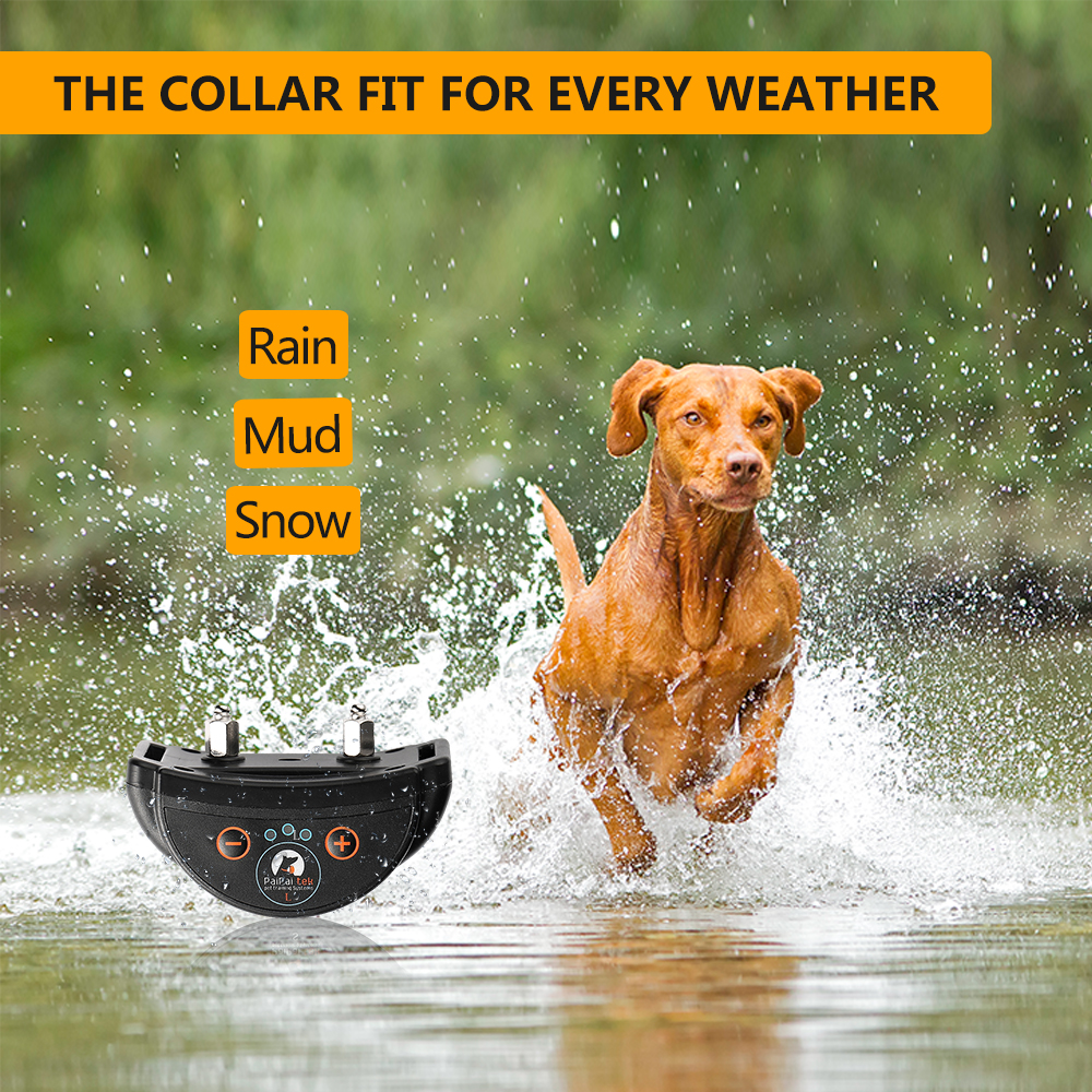 Waterproof and Rechargeable Large Dog Anti Bark stop E shock Collars