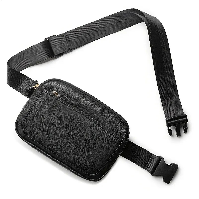 Waist for Women, PU hot Leather Crossbody Sling Bag with Adjustable Strap, Vegan Messenger Handbag