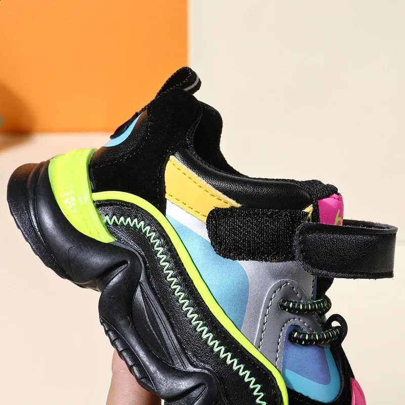 DIMI Autumn Baby Shoes Boy Girl Soft Leather Toddler First Walk Fashion Waterproof NonSlip Infant Sneaker T2106 240723
