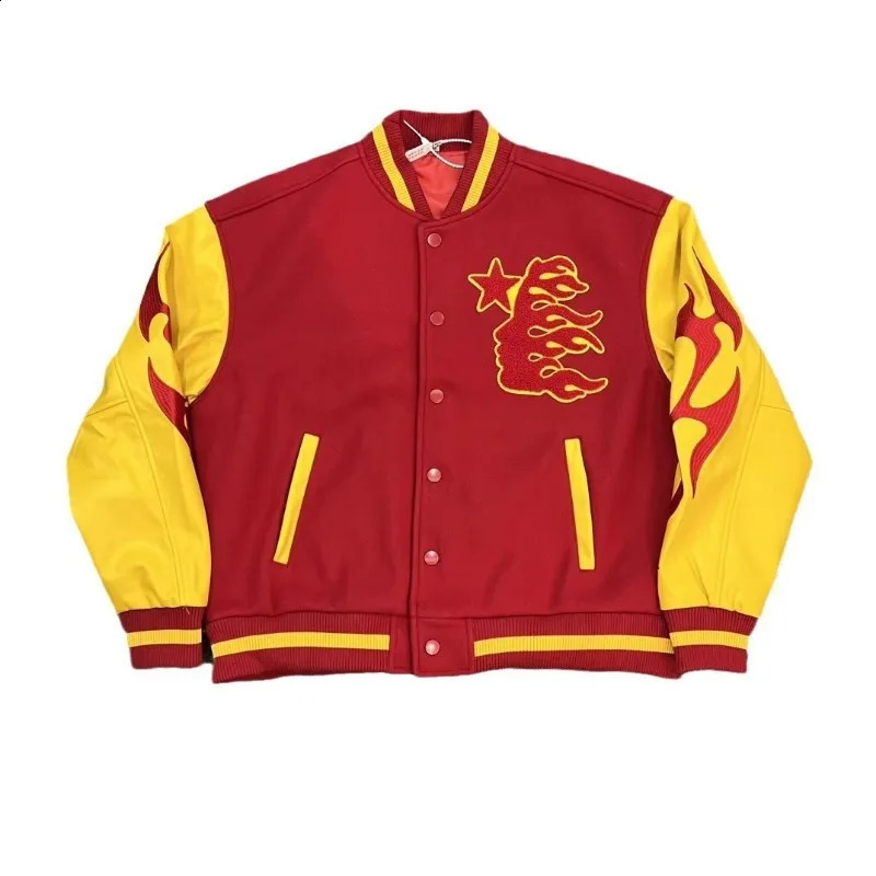 American Street Leather Sleeve Tiger Embroidered Jacket Male Y2K Fashion Harajuku Gothic Casual Loose Coats 240726