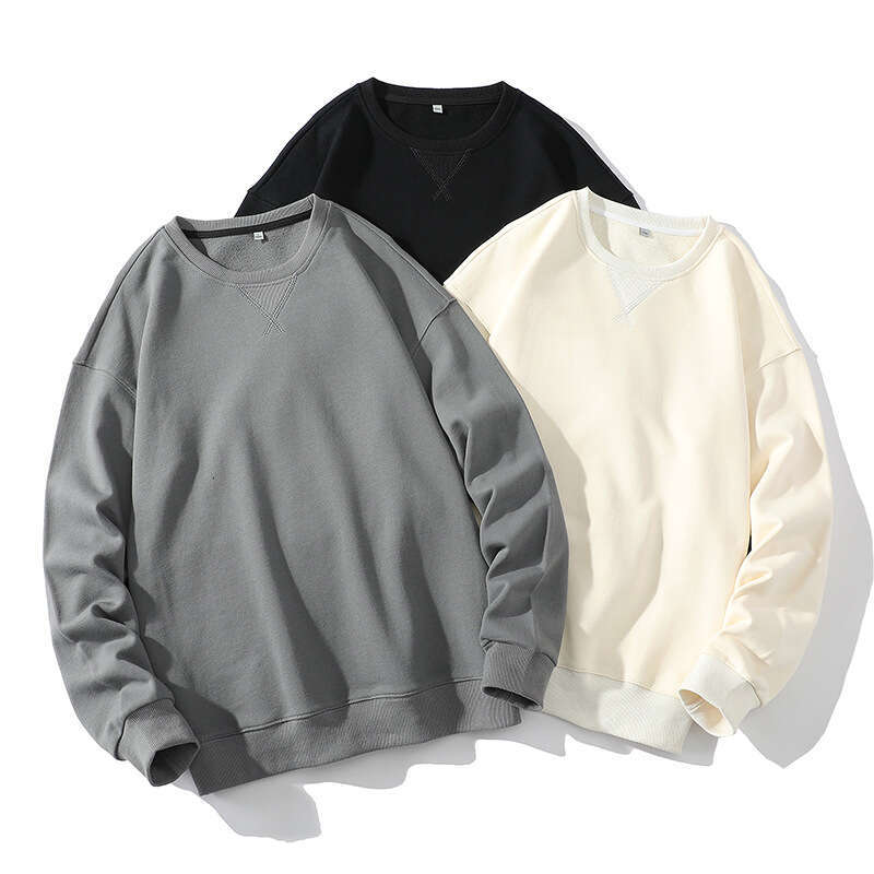 Hoodie 2024 Autumn New Casual Versatile Trend Youth Handsome Long Sleeved T-shirt Round Neck Top Men's Clothing Designer Clothes Men Hoddies Desi
