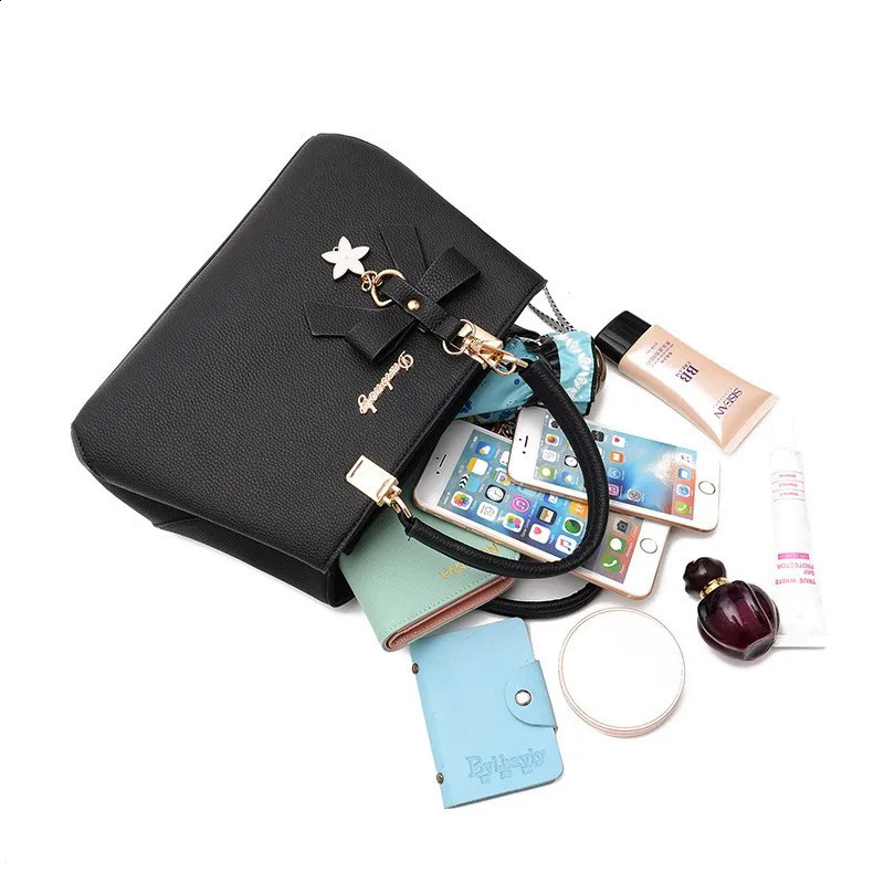 2025 NEW Classic Elegant Handbag Womens Top Handle Satchel Bag Crossbody Wallet 240717 zhanyishengli