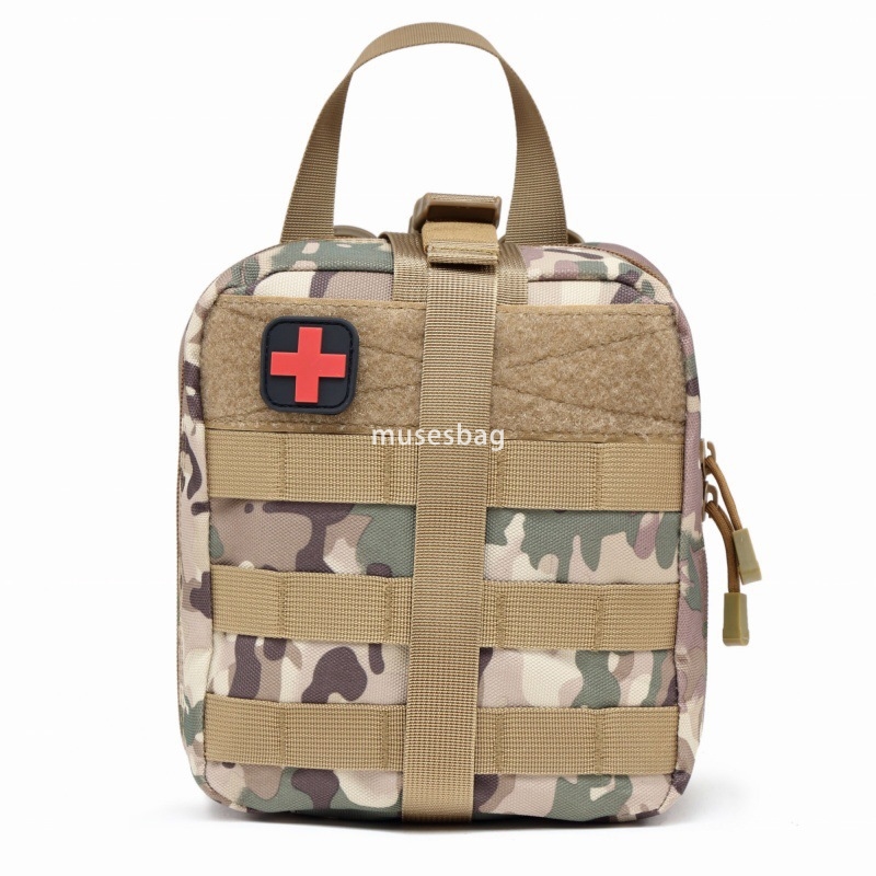 Outdoor explosive tactical medical storage bag Field EMT first aid kit Molle accessories bag Sundry bag