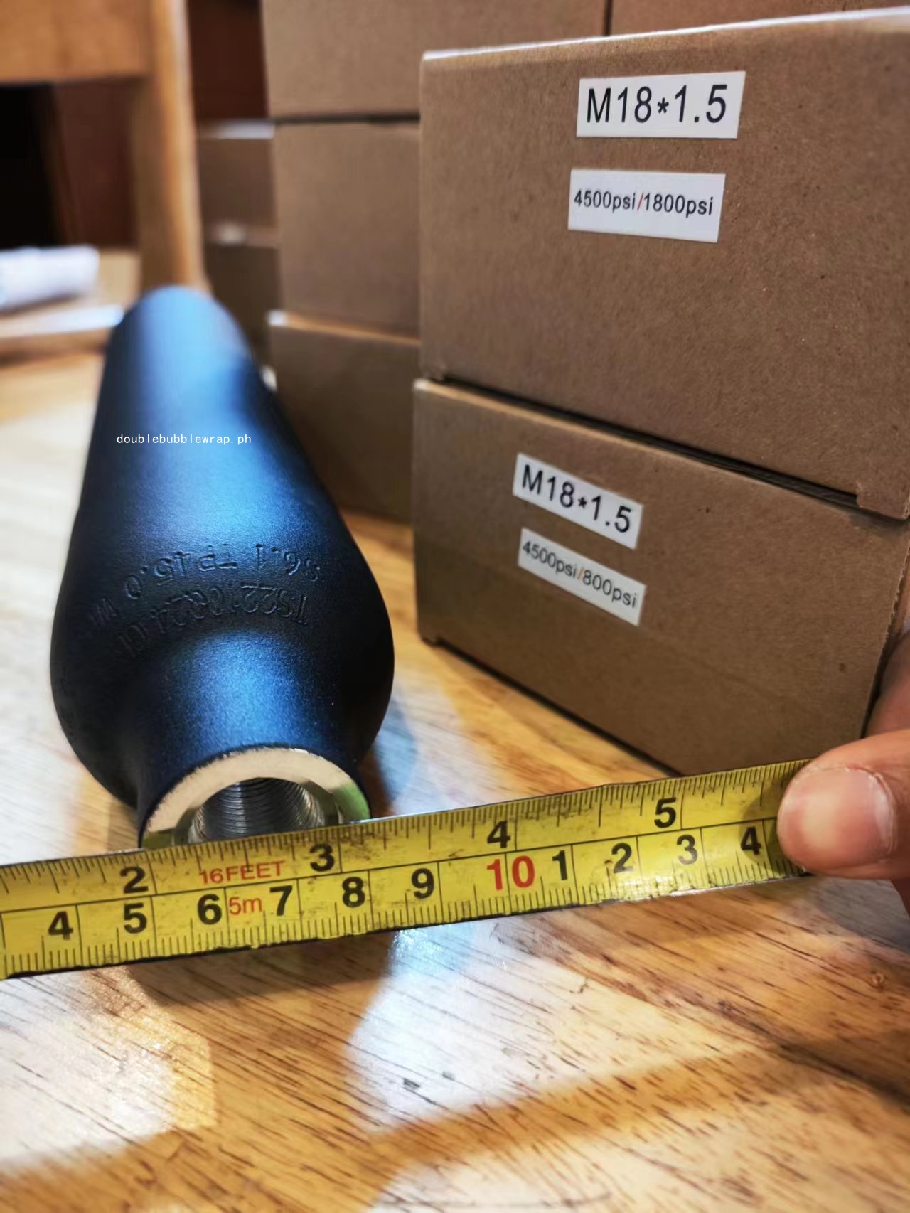 0.25L-0.5L Round Bottomed Aluminum Bottle M18*1.5 Thread Tank Bottle 4500 PSI Tank For Cylinder Diving