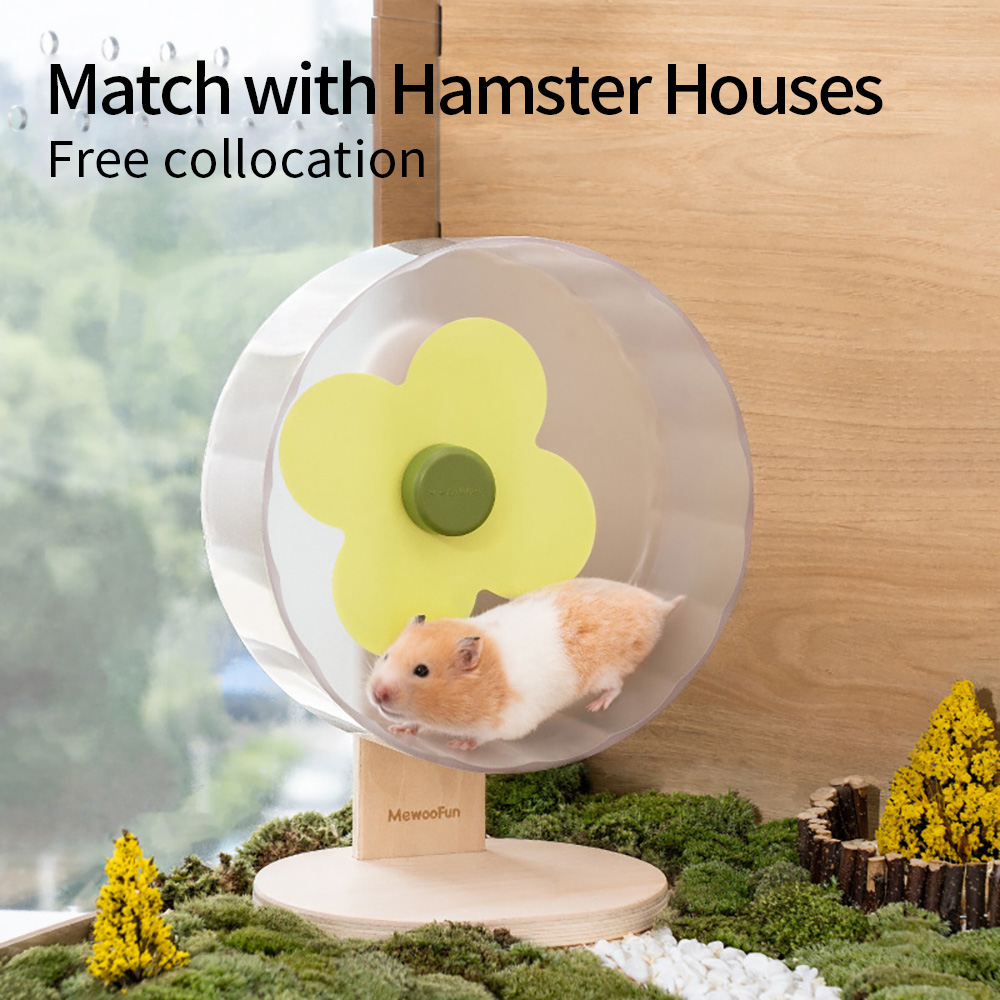 Hamster Wheel 22cm Large Chinchilla Sports Running Wheel Guinea Pig Gerbil Cage Accessories Toys Small Animals Exercise Supplies