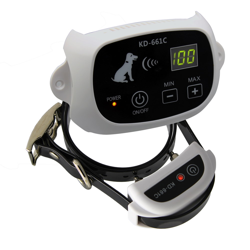 KPHRTEK KD-661C Waterproof Rechargeable Wireless Electronic Pet Fence System 1/2 DOG White Green Drop Shipping