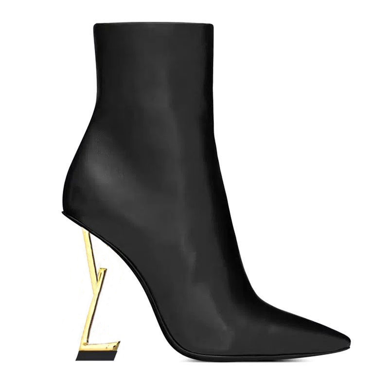 With box designer women luxury Boots dress shoes designer high heels Booties opyum pumps stiletto brand heel Boots leather party wedding office sneakers 35-41