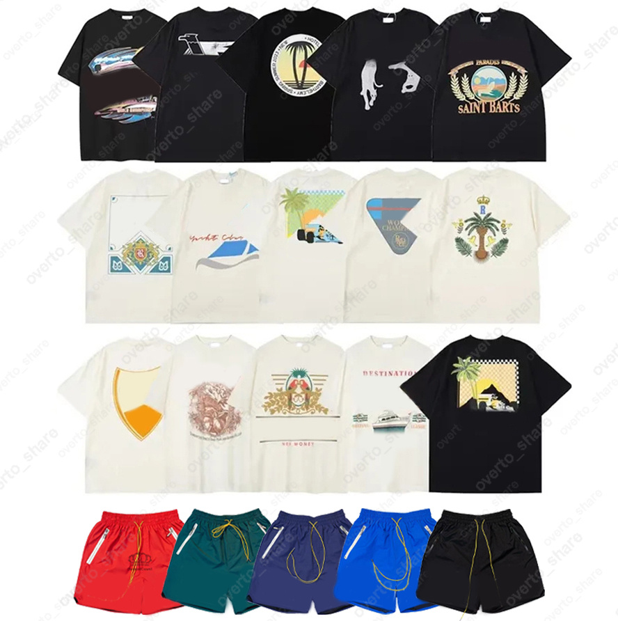 Designer Mens T-shirts short sleeve shirts Cotton Tee Casual shorts quick Drying Breathable Mesh Short