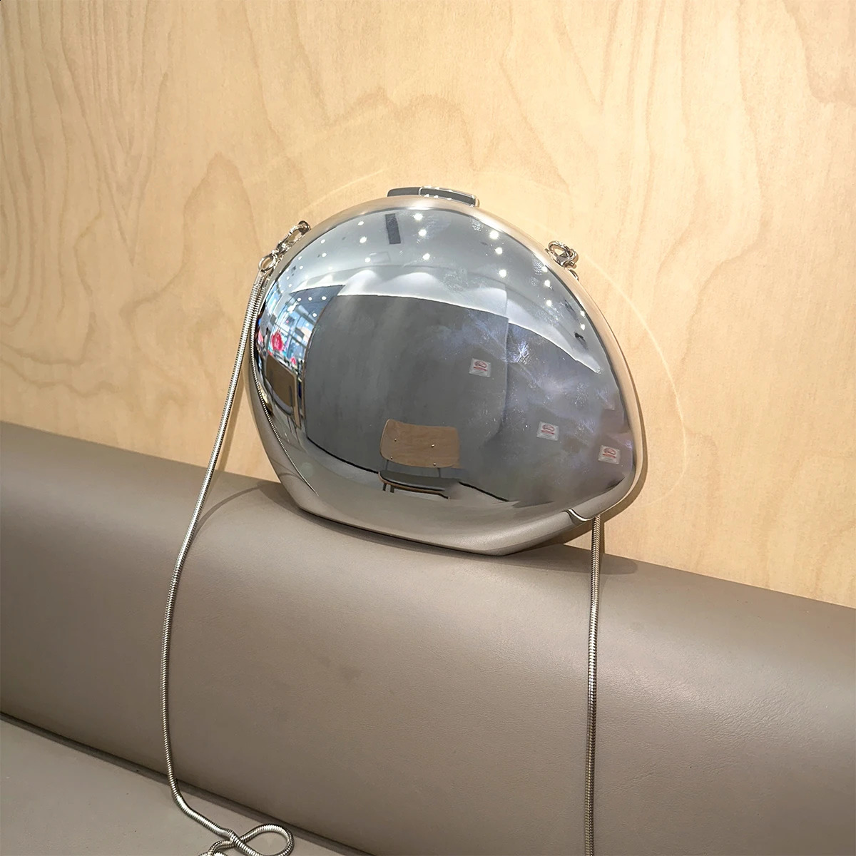 Fashion Acrylic Clutch Bag Mirror Face Purses for Women Lightweight Shell Personality Party Evening Bags 240725ZYl