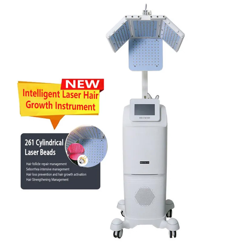 2025 Professional Diode Laser Hair Growth Machine Salon Anti Hair Loss Reduces Grease Strengthens Hair Roots Treatment Device Led Scalp Massage Hair R