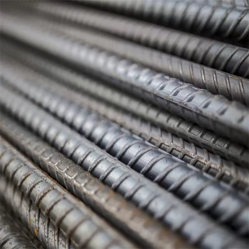 Straight thread steel HRB400 diameter 25MM Hot Sale Construction Raw Materials Carbon Steel Deformed Bar Long Carbon Steel Rebar