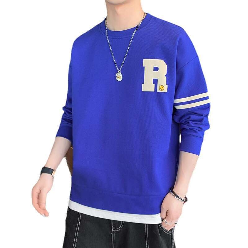 Men's Sweater 2024 New Spring and Autumn Season T-shirt Loose Round Neck Long Sleeved Bottom Top Shirt Sweet Designer Jacket Designer Clothes Wom