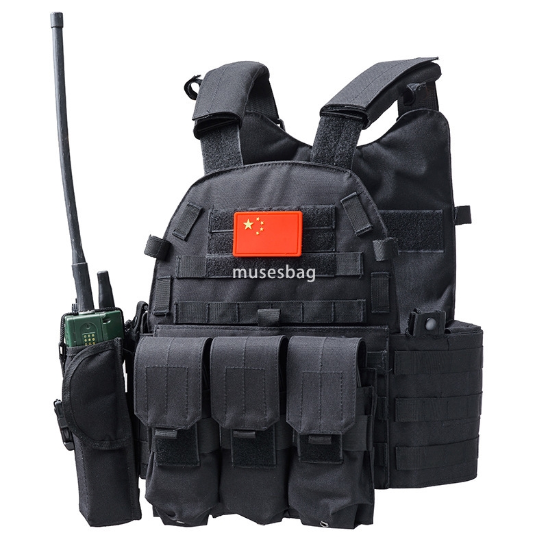 Outdoor equipment Amphibious tactical vest Camouflage CS field vest Multi-purpose special operations vest