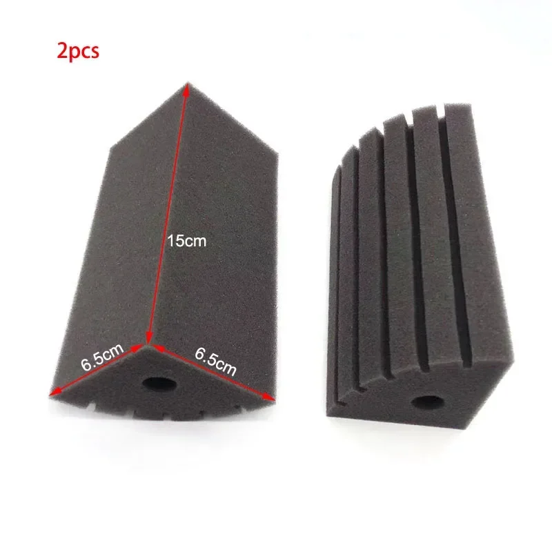 2PCS Aquarium Filter Sponge for Aquarium Fish Tank Air Pump Skimmer Biochemical Sponge Filter Aquarium Bio Filter Filtro Aquario