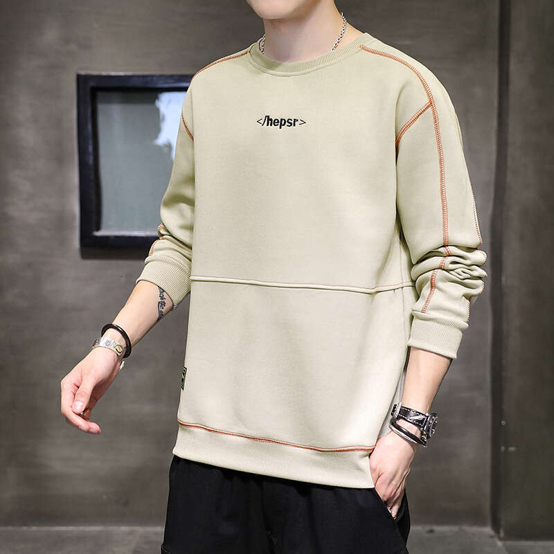 New Hoodie 2024 Spring Long Sleeved T-shirt Korean Version Ins Casual Pullover Base Top Men's Fashion Trend Y2k Hoodies for Men Jackets Hoodrich 