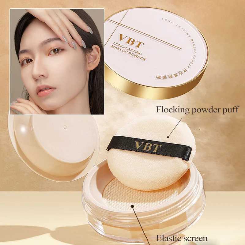 Oil control loose facial powder transparent natural powder makeup waterproof long-lasting matte Korean cosmeticsXJ250407
