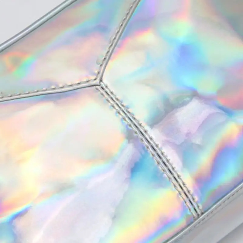 Women Shoulder Bags Leather Holographic Evening Handbags Hobo Messenger Crossbod 240725ZYl