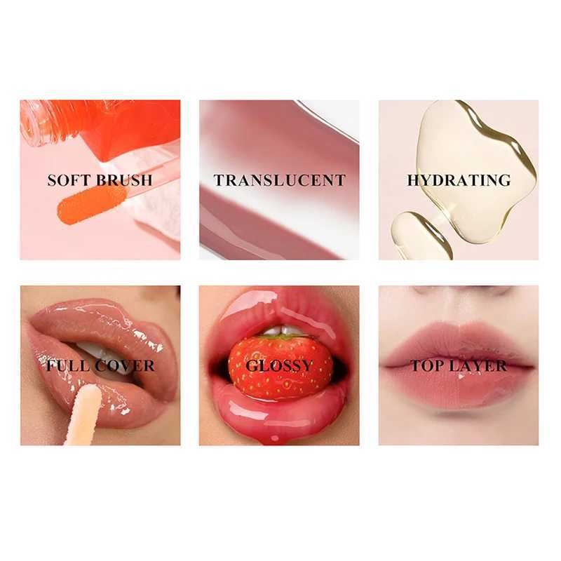 Long lasting moisturizing lipstick 24h waterproof lipstick sexy jelly crystal Korean female lipstickW241223