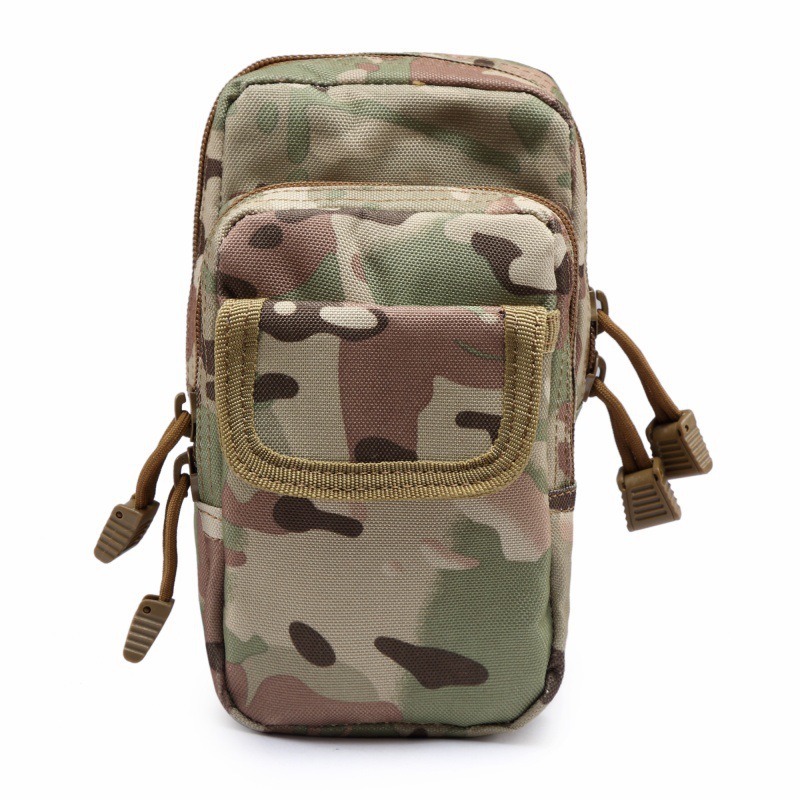 Outdoor Tactical Multi-function Fanny Pack Mobile Phone Bag Outdoor Sports MOLLE Accessory Bag EDC Kit 3