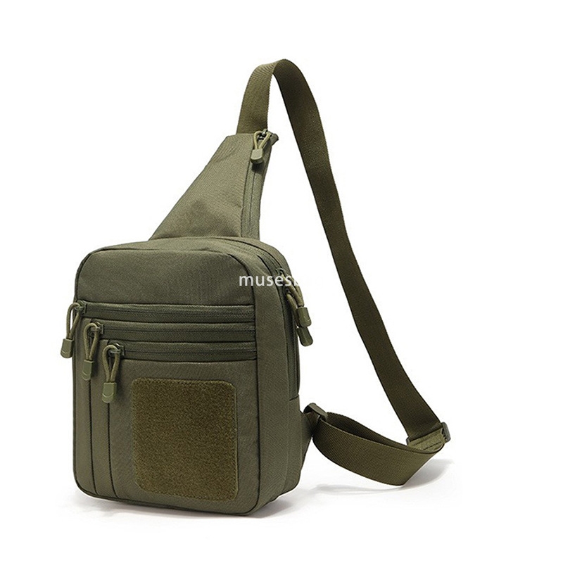 Cross-border outdoor tactical chest bag Invisible gun bag Multi-functional waterproof crossbody bag riding mountaineering Sports crossbody bag