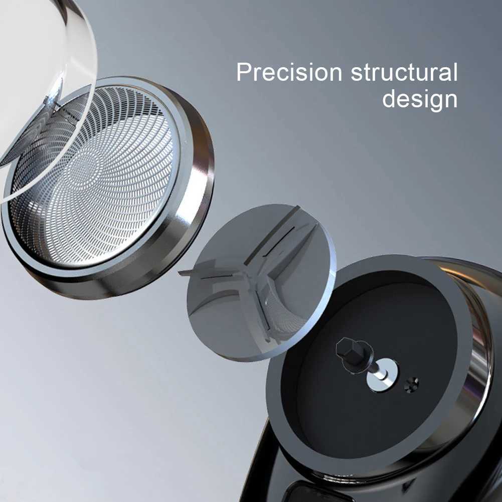 USB charging beard trimmer cordless travel pocket shaver pocket size electric shaver mens facial cleaning shaver W240802